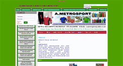 Desktop Screenshot of a-metrosport.com